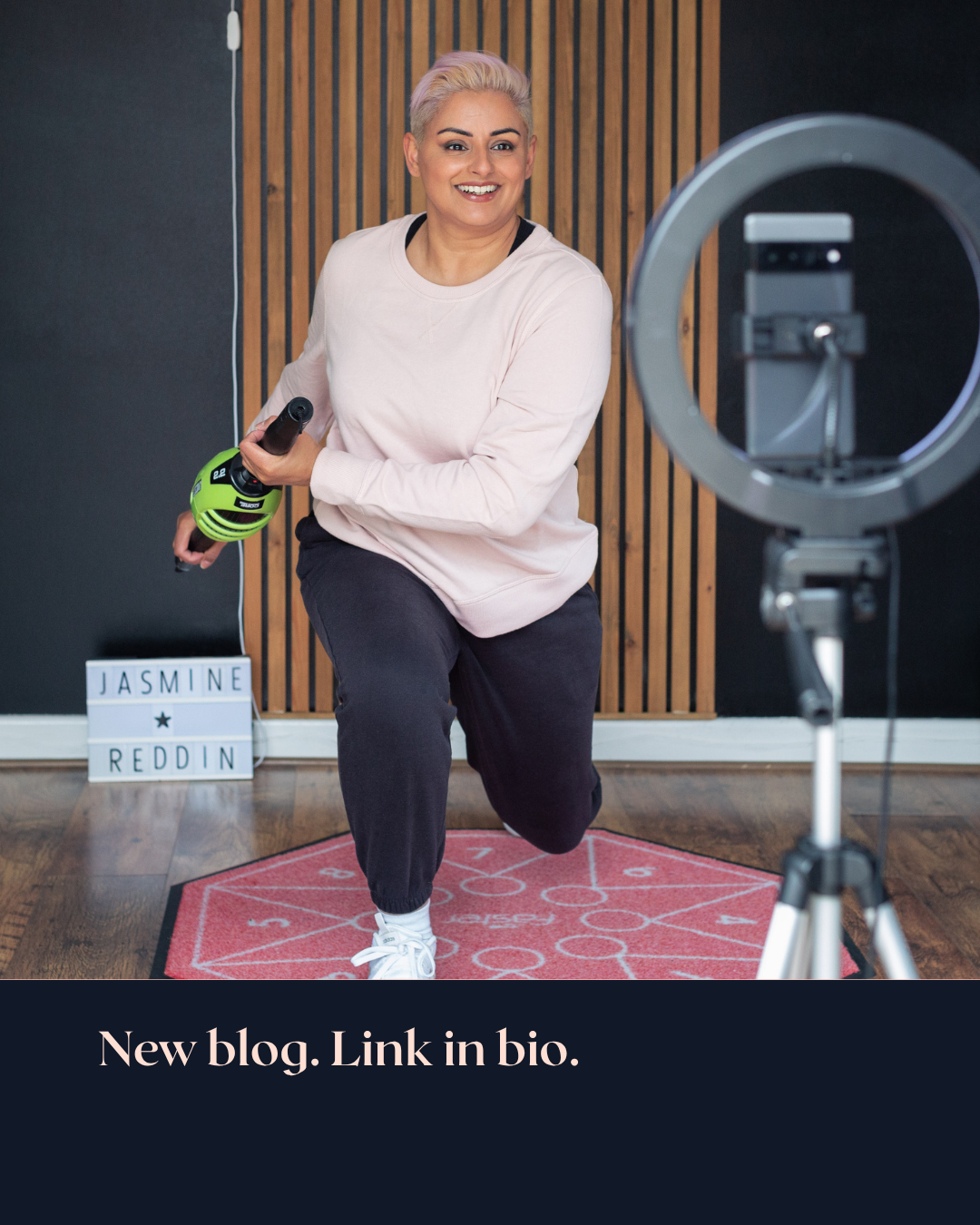 Jasmine Reddin, personal trainer